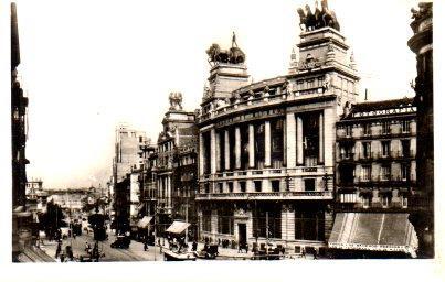 POSTAL PV01021: Banco de Bilbao en la calle Alcala de Madrid