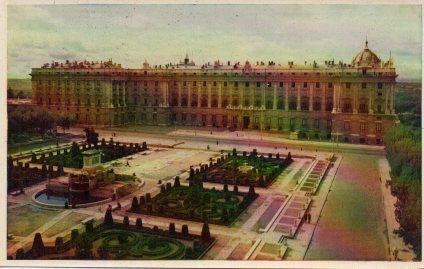 POSTAL PV01062: Jardines y Palacio Real de Madrid