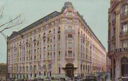 POSTAL PV01084: Hotel Palace en Madrid