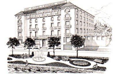 POSTAL PV01022: Grand Hotel d'Espagne en Lourdes