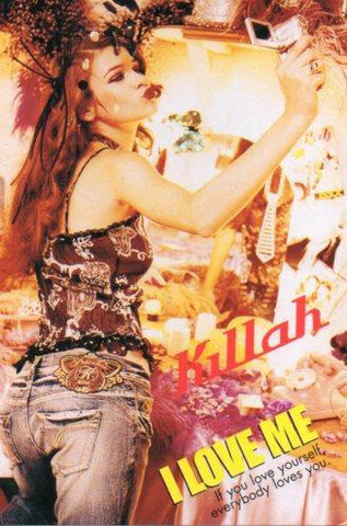 POSTAL PV01418: Publicidad Killah I love me