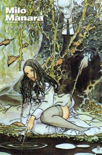 POSTAL PV01419: Publicidad Colección Milo Manara Verano indio
