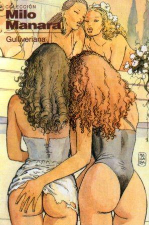 POSTAL PV01424: Gulliveriana Publicidad Colección Milo Manara