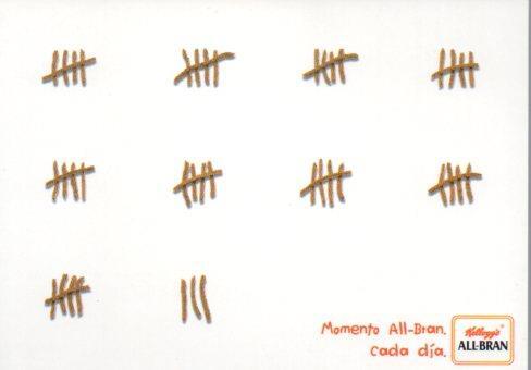 POSTAL PV01370: Publicidad Kellogg's All-Bran