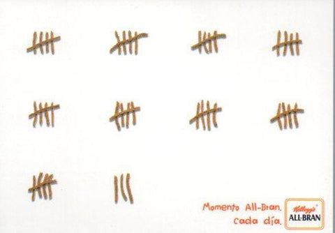 POSTAL PV01370: Publicidad Kellogg's All-Bran