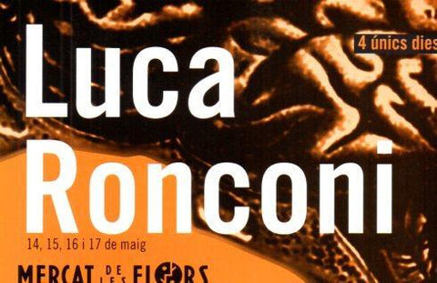 POSTAL PV01376: Publicidad Mercat de les Flors Luca Ronconi