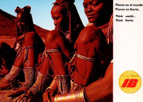 POSTAL PV01388: Publicidad Iberia Africa