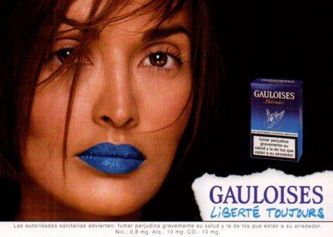 POSTAL PV01390: Gauloises publicidad