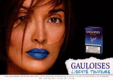 POSTAL PV01390: Gauloises publicidad