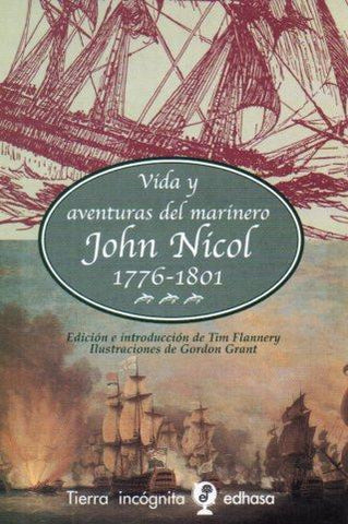POSTAL PV01492: Publicidad Vida y aventuras del marinero John Nicol 1776-1801