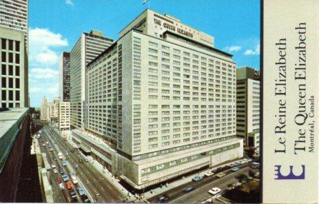 POSTAL PV01264: The Queen Elisabeth hotel en Canada