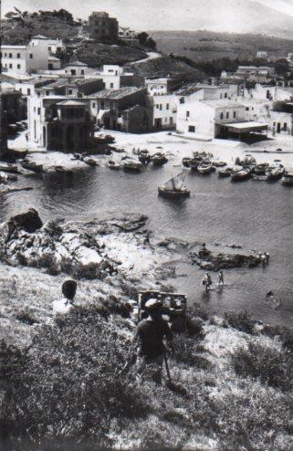 POSTAL PV01273: Detalle de la playa de Port de Llansa