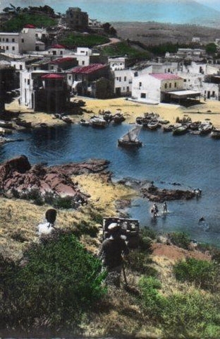 POSTAL PV01274: Playa de Port de Llansa detalle