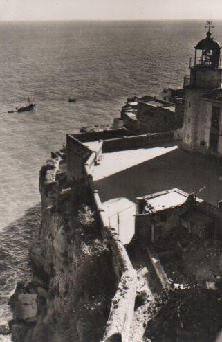 POSTAL PV01282: Acantilados y faro de Peñiscola Serie I num 6304