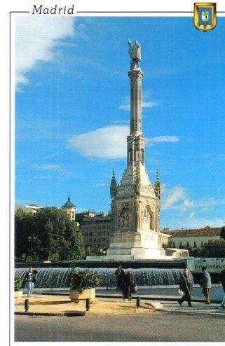 POSTAL PV01287: Plaza de Colon, Madrid