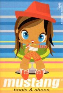 POSTAL PV01292: Mustang boots & shoes publicidad
