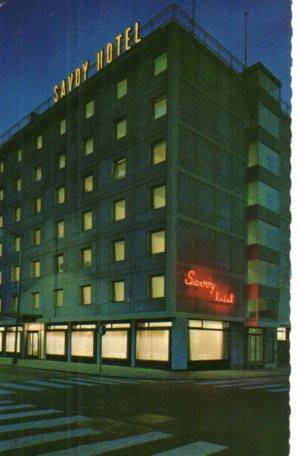 POSTAL PV01261: Savoy Hotel en Roterdam