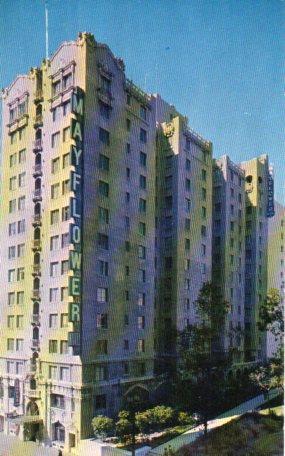 POSTAL PV01260: Mayflower Hotel en Los Angeles