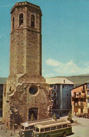 POSTAL PV01242: La Plaza de Puigcerda 