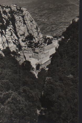 POSTAL PV01252: Monasterio de Montserrat vista desde San Juan