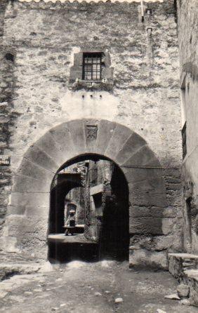 POSTAL PV01250: Portal de la Plaça de Pals