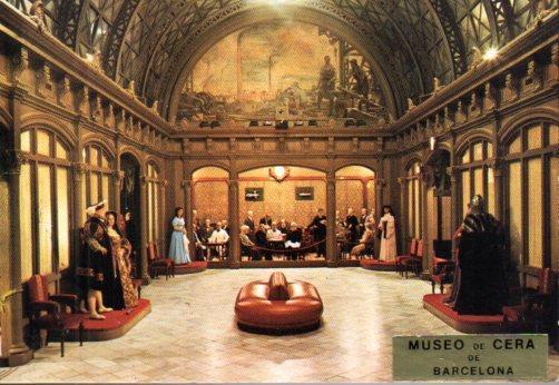 POSTAL PV01332: Publicidad  Museo de Cera de Barcelona