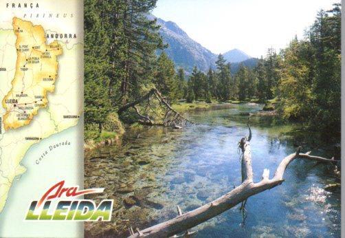 POSTAL PV01334: Publicitad Ara Lleida