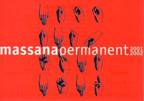 POSTAL PV01340: Publicidad Massana Permanent 2001-2002