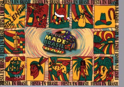 POSTAL PV01350: Publicidad Made Brasil Bar
