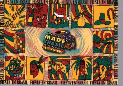 POSTAL PV01350: Publicidad Made Brasil Bar