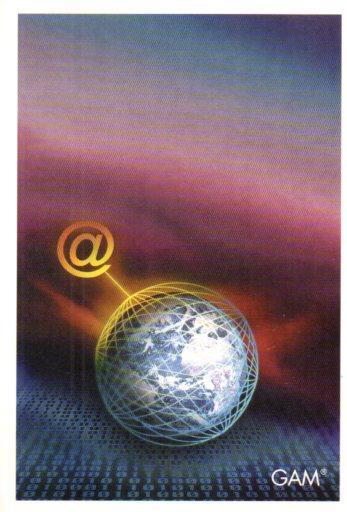 POSTAL PV01328: Publicidad GAM telematica, Girona