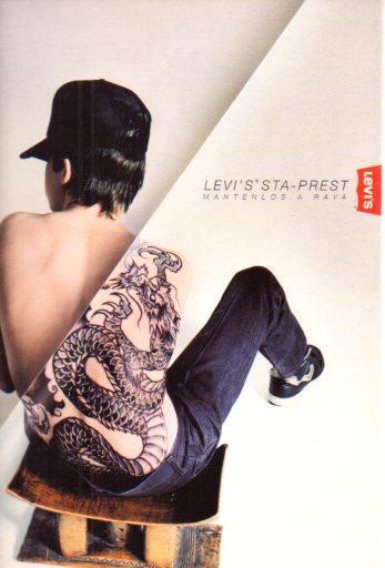 POSTAL PV01308: Publicidad Levi's