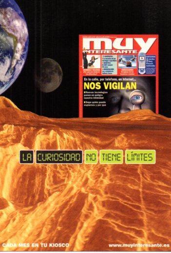 POSTAL PV01309: Publicidad revista Muy Interesante