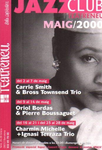 POSTAL PV01326: Publicidad Teatreneu Maig 2000