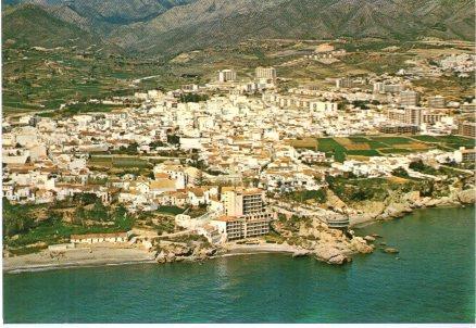 POSTAL PV00577: Vista aerea de Nerja 