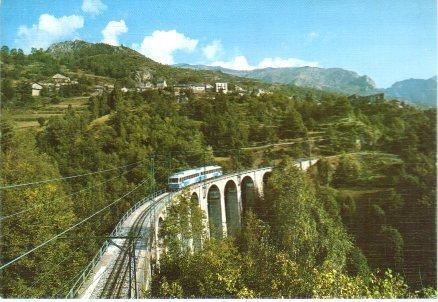 POSTAL PV00578: Tren cremallera de Nuria