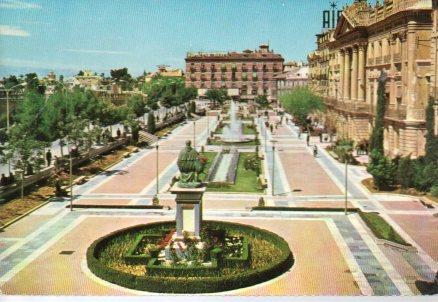 POSTAL PV00580: Glorieta de España en Murcia