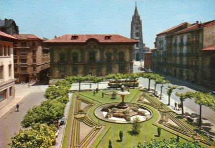 POSTAL PV00583: Plaza Porlier en Oviedo