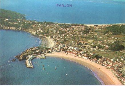 POSTAL PV00588: Vista aerea de Panjon