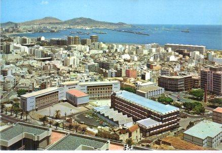 POSTAL PV00595: Vista parcial de Las Palmas