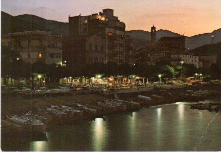 POSTAL PV00603: Port Bou de noche
