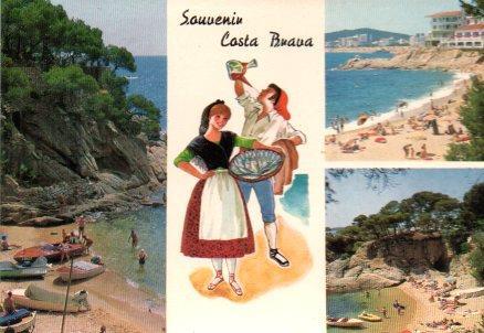 POSTAL PV00541: Vistas varias de Playa de Aro