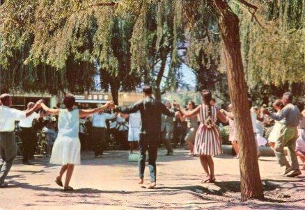 POSTAL PV00543: Bailando sardanas en Pineda de Mar