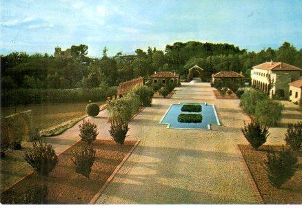 POSTAL PV00549: Jardines Granja del Castillo de Perelada