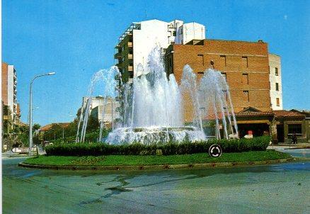 POSTAL PV00558: Fuente Plaza España en Palencia