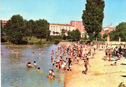 POSTAL PV00559: Playa del Sotillo en Palencia