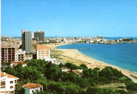 POSTAL PV00562: Vista parcial de la playa de Palamos
