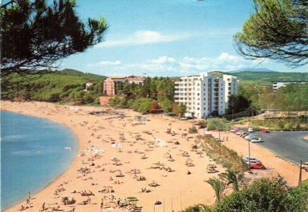 POSTAL PV00648: Playa de Fanals en Lloret de Mar