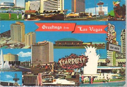 POSTAL PV00667: The Strip hotels, Las Vegas
