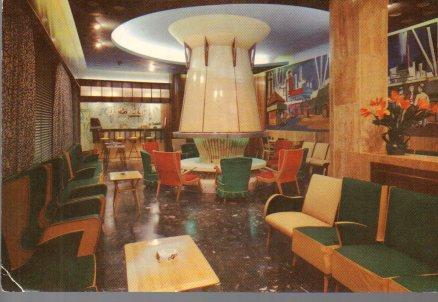 POSTAL PV00670: Interior hotel Rosamar en Lloret de Mar